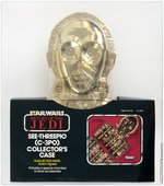 STAR WARS: RETURN OF THE JEDI - SEE-THREEPIO (C-3PO) COLLECTOR'S CASE AFA 85 NM+.