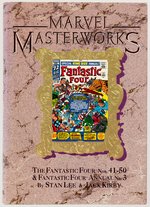 MARVEL MASTERWORKS VOLUME TWENTY-FIVE FANTASTIC FOUR VARIANT EDITION HARDCOVER WITH DUST JACKET.