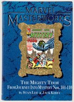 MARVEL MASTERWORKS VOLUME TWENTY-SIX MIGHTY THOR FROM JOURNEY INTO MYSTERY VARIANT EDITION HARDCOVER WITH DUST JACKET.