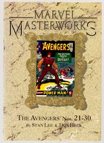 MARVEL MASTERWORKS VOLUME TWENTY-SEVEN AVENGERS VARIANT EDITION HARDCOVER WITH DUST JACKET.