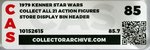 STAR WARS - COLLECT ALL 21 ACTION FIGURES! STORE DISPLAY BIN HEADER CAS 85.