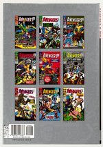 MARVEL MASTERWORKS VOLUME THIRTY-EIGHT AVENGERS REGULAR EDITION HARDCOVER WITH DUST JACKET.