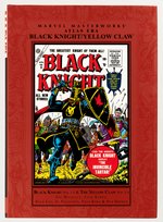 MARVEL MASTERWORKS VOLUME ONE HUNDRED TWENTY-THREE ATLAS ERA BLACK KNIGHT/YELLOW CLAW REGULAR EDITION HARDCOVER WITH DUST JACKET.