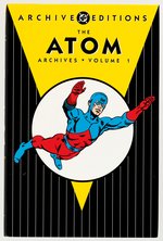 DC ARCHIVE EDITION THE ATOM VOLUME ONE HARDCOVER WITH DUST JACKET.