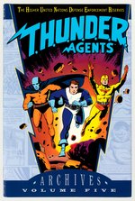 DC ARCHIVE EDITION T.H.U.N.D.E.R. AGENTS VOLUME FIVE HARDCOVER WITH DUST JACKET.