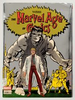 THE MARVEL AGE OF COMICS (1961-1978) BY ROY THOMAS HARDCOVER WITH DUST JACKET.