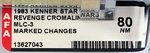 STAR WARS: REVENGE OF THE JEDI - MLC-3 CROMALIN PROOF (MARKED CHANGES) AFA 80 NM.