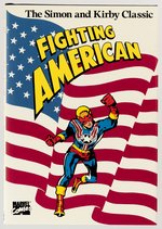 THE SIMON AND KIRBY CLASSIC FIGHTING AMERICAN HARDCOVER WITH DUST JACKET.