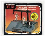 STAR WARS: RETURN OF THE JEDI - THE JABBA THE HUTT DUNGEON ACTION PLAYSET AFA 80 NM (KLAATU/NIKTO/8D8).