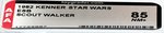 STAR WARS: THE EMPIRE STRIKES BACK - SCOUT WALKER VEHICLE AFA 80 NM.