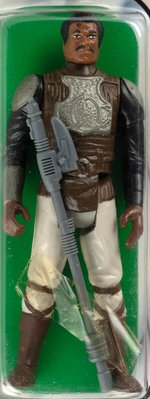 STAR WARS: RETURN OF THE JEDI - LANDO CALRISSIAN (SKIFF GUARD DISGUISE) 65 BACK-B AFA 75 EX+/NM (CLEAR BLISTER).