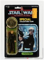 STAR WARS: THE POWER OF THE FORCE - LUKE SKYWALKER (JEDI KNIGHT) 92 BACK AFA 75 Y-EX+/NM.