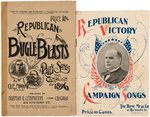 McKINLEY COLLECTION OF FIVE CAMPAIGN SONGSTERS INCLDUING 1896 & 1900.