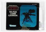 STAR WARS: RETURN OF THE JEDI - TRI-POD LASER CANNON ACTION FIGURE ACCESSORY AFA 85 NM+.