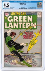 SHOWCASE #22 SEPTEMBER-OCTOBER 1959 CGC 4.5 VG+ (FIRST SILVER AGE GREEN LANTERN).