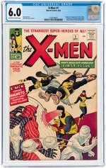 X-MEN #1 SEPTEMBER 1963 CGC 6.0 FINE (FIRST X-MEN & MAGNETO).