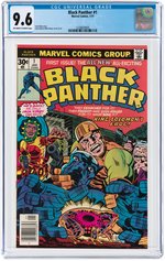 BLACK PANTHER #1 JANUARY 1977 CGC 9.6 NM+.