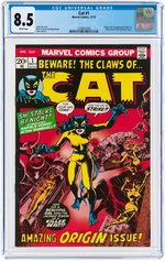 CAT #1 NOVEMBER 1972 CGC 8.5 VF+ (FIRST CAT).