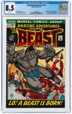 AMAZING ADVENTURES VOL. 2 #11 MARCH 1972 CGC 8.5 VF+ (FIRST FURRY BEAST).