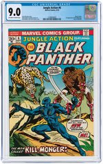 JUNGLE ACTION #6 SEPTEMBER 1973 CGC 9.0 VF/NM (FIRST ERIK KILLMONGER).