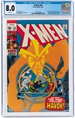 X-MEN #58 JULY 1969 CGC 8.0 VF (FIRST HAVOK IN COSTUME).