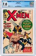 X-MEN #3 JANUARY 1964 CGC 7.0 FINE/VF (FIRST BLOB).