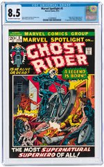 MARVEL SPOTLIGHT #5 AUGUST 1972 CGC 8.5 VF+ (FIRST GHOST RIDER).