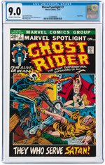 MARVEL SPOTLIGHT #7 DECEMBER 1972 CGC 9.0 VF/NM.