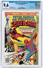 SPECTACULAR SPIDER-MAN #1 DECEMBER 1976 CGC 9.6 NM+.