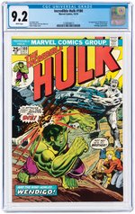 INCREDIBLE HULK #180 OCTOBER 1974 CGC 9.2 NM- (FIRST WOLVERINE CAMEO).