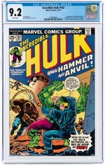 INCREDIBLE HULK #182 DECEMBER 1974 CGC 9.2 NM-.