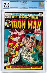 IRON MAN #54 JANUARY 1973 CGC 7.0 FINE/VF.