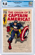 CAPTAIN AMERICA #109 JANUARY 1969 CGC 9.0 VF/NM.