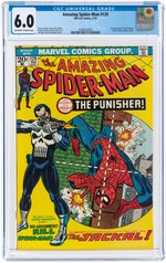 AMAZING SPIDER-MAN #129 FEBRUARY 1974 CGC 6.0 FINE (FIRST PUNISHER).