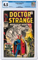 DOCTOR STRANGE #169 JUNE 1968 CGC 4.5 VG+.