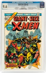 GIANT-SIZE X-MEN #1 SUMMER 1975 CGC 9.6 NM+ (FIRST STORM, NIGHTCRAWLER, COLOSSUS & THUNDERBIRD).