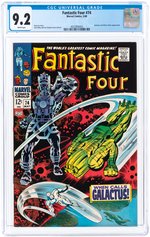 FANTASTIC FOUR #74 MAY 1968 CGC 9.2 NM-.