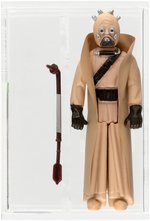 STAR WARS - LOOSE ACTION FIGURE/HK SAND PEOPLE (TUSKEN RAIDER) AFA 85 NM+ (HOLLOW CHEEKS).