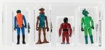 PBP STAR WARS - LOOSE ACTION FIGURES CANTINA ALIENS UKG 80%.