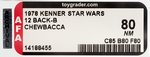 STAR WARS - CHEWBACCA 12 BACK-B AFA 80 NM.