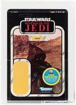 STAR WARS: REVENGE OF THE JEDI - JAWA PROOF CARD CAS 80+.