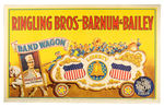 RINGLING BROS. - BARNUM & BAILEY CIRCUS POSTER.