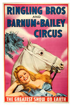 "RINGLING BROS. & BARNUM & BAILEY CIRCUS" POSTER.