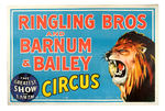 "RINGLING BROS. - BARNUM & BAILEY CIRCUS" POSTER PAIR.