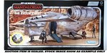 HASLAB STAR WARS: THE MANDALORIAN - RAZOR CREST W/EXCLUSIVE OFFWORLD JAWA ELDER ACTION FIGURE IN UNOPENED DISPLAY BOX W/SHIPPING BOXES.
