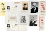 COLLECTION OF KENNEDY ASSASSINATION RELATED AUTOGRAPHS & EPHEMERA.