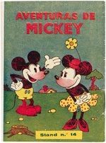 SPANISH LIBRARY/BOOKSTORE 1930s MICKEY MOUSE & DISNEY BOOK CATALOG.