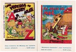 SPANISH LIBRARY/BOOKSTORE 1930s MICKEY MOUSE & DISNEY BOOK CATALOG.