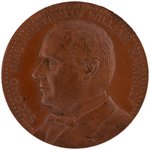 McKINLEY & ROOSEVELT 1901 INAUGURAL MEDAL IN BRONZE.