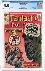 FANTASTIC FOUR #16 JULY 1963 CGC 4.0 VG.